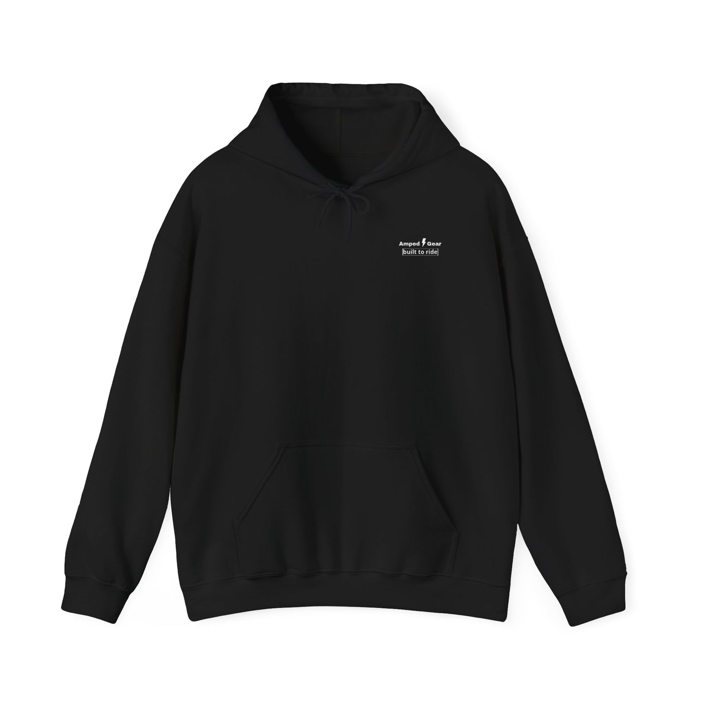 "born to ride forced to hide no cuff" hoodie